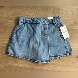 NWT - Zara, Denim Skort